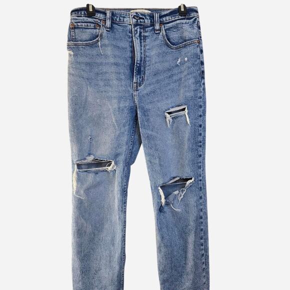 Abercrombie fitch blue high waisted - Picture 5 of 8